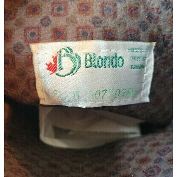 Blondo Womens Black Leather Waterproof Tall Riding Boots Size 9 B Made in Canada - Picture 12 of 12